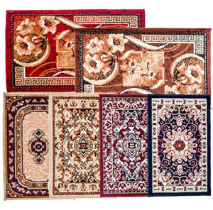 Turkish Rugs Small - Outdoor Indoor Usage (20" x 31") - Home, Dorm, Office, Shop - The White Rose USA