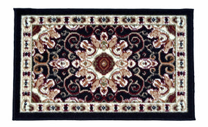 Turkish Rugs Small - Outdoor Indoor Usage (20" x 31") - Home, Dorm, Office, Shop - The White Rose USA