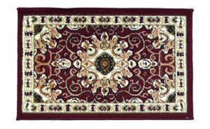 Turkish Rugs Small - Outdoor Indoor Usage (20" x 31") - Home, Dorm, Office, Shop - The White Rose USA