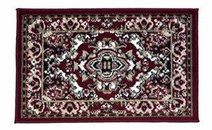 Turkish Rugs Small - Outdoor Indoor Usage (20" x 31") - Home, Dorm, Office, Shop - The White Rose USA