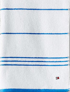 Tommy Hilfiger Bath Towels - Authentic Cotton - Speical 27" x 52" - The White Rose USA