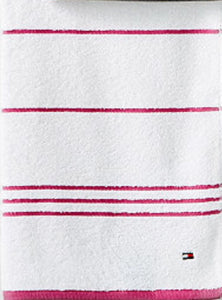 Tommy Hilfiger Bath Towels - Authentic Cotton - Speical 27" x 52" - The White Rose USA