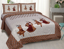 Premium RAAS Cotton Bedsheet with Pillow Covers