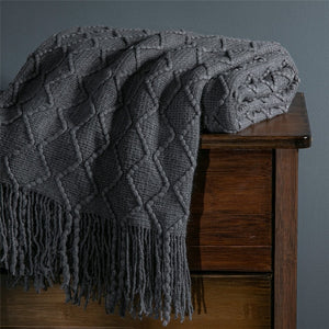 Warm Knitted Blankets Anti-pilling Soft Fashion Blanket