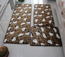 Trendy Designer Bath Rugs | Mats - 3 pc set - The White Rose USA