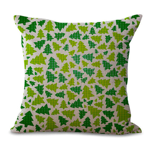 Christmas Pillow Cases and Cushion Covers - Trees