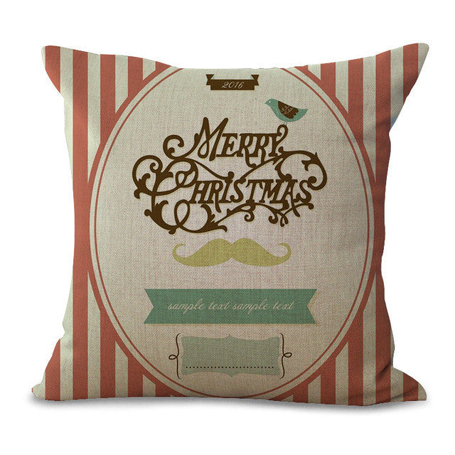 Christmas Pillow Cases and Cushion Covers - Rookie Greeting