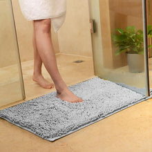 Steel Gray Bathroom Rug