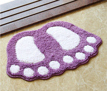 Gorilla Footprint Non Slip Bath Mat or Bath Rug - The White Rose USA