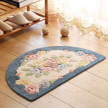 Retro Flower Bathroom Rugs