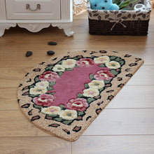 Retro Flower Bathroom Rugs