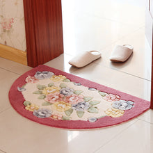 Retro Flower Bathroom Rugs