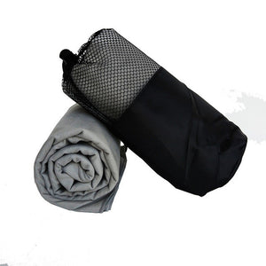 Easy to Carry Soft Beach Towels Made, Comes in Bag, Quick drying, Microfiber, Saves Space - The White Rose USA