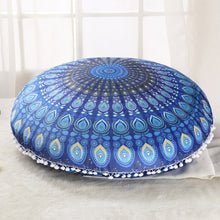 Standard Round Bohemian Cushion Cover I Pillow Case - The White Rose USA