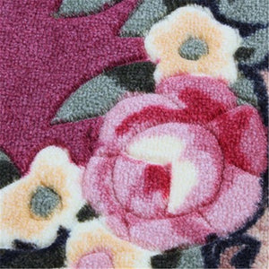 Premium Floral Nonslip Bath Rugs or Door Mats