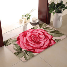 Premium Floral Nonslip Bath Rugs or Door Mats