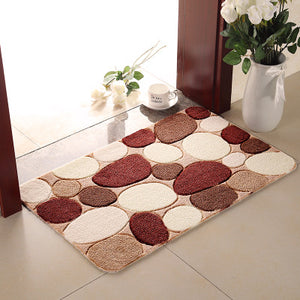 Premium Floral Nonslip Bath Rugs or Door Mats