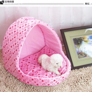 Hot Sale Princess Dog Bed Small Warm Cat House Slippers Pet Detachable Washable Cushion Dog Beds For Large Dogs Puppy Rabbits